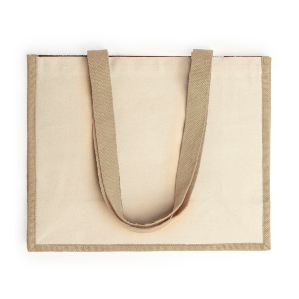 Stamina Nantes cotton tote bag in beige, ready for logo printing