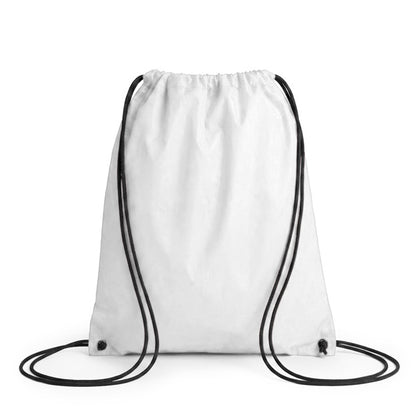 Stamina Hamelin all-purpose drawstring bag in white, ready for logo printing