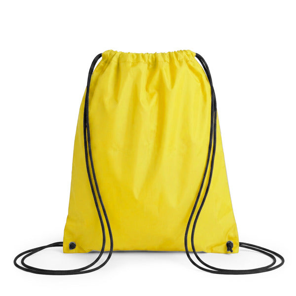 Stamina Hamelin all-purpose drawstring bag in yellow, ready for logo printing
