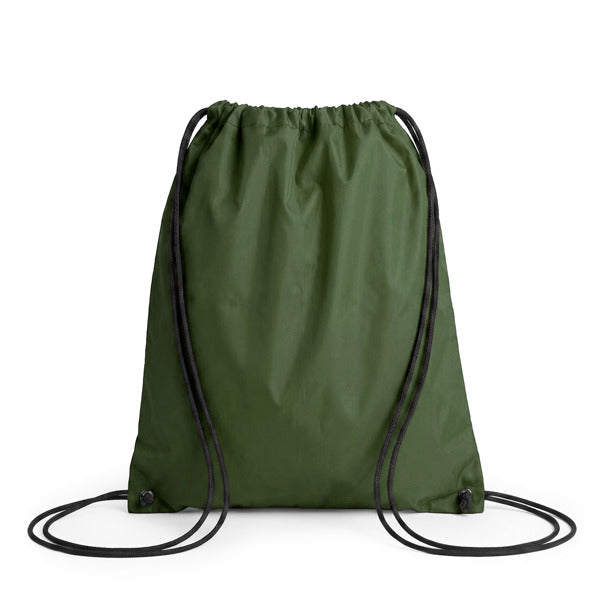Stamina Hamelin all-purpose drawstring bag in dark green, ready for logo printing