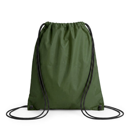 Stamina Hamelin all-purpose drawstring bag in dark green, ready for logo printing