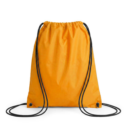 Stamina Hamelin all-purpose drawstring bag in orange, ready for logo printing