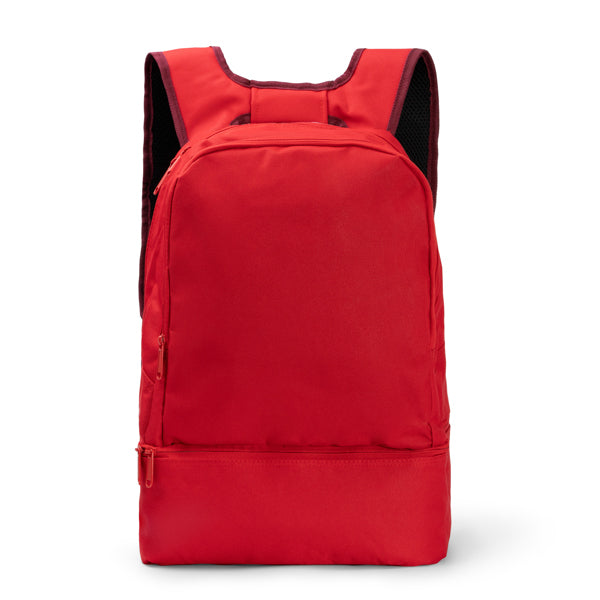 Roly Falco unisex backpack in red, ready for logo printing or embroidery
