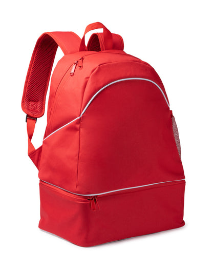 Roly Grajo unisex backpack in black, alternative view, ready for logo printing or embroidery