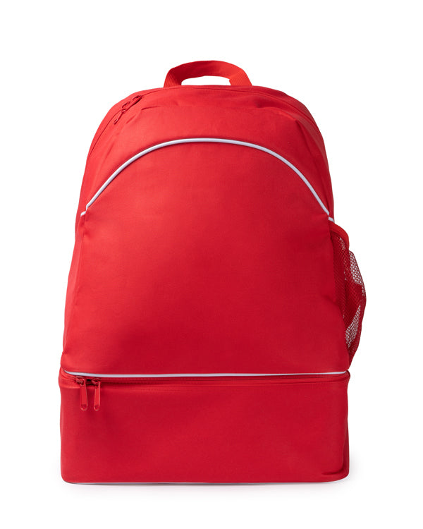 Roly Grajo unisex backpack in red, ready for logo printing or embroidery