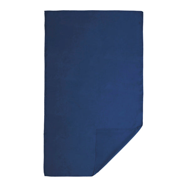 Stamina Cork polyester / polyamide towel in navy blue, ready for logo printing