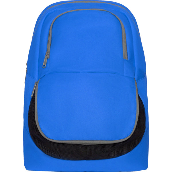 Roly Columba unisex backpack in royal blue, ready for logo printing or embroidery