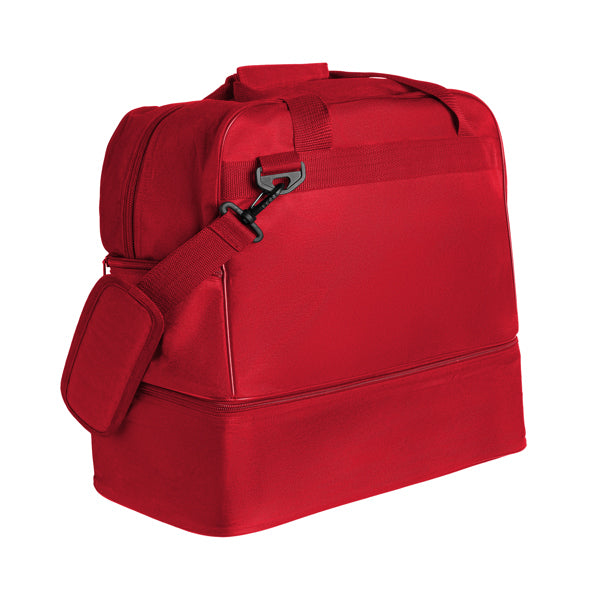Roly Canary unisex sports bag in red, ready for logo printing or embroidery