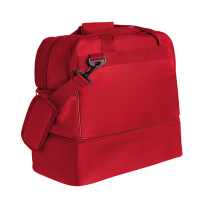 Roly Canary unisex sports bag in red, ready for logo printing or embroidery
