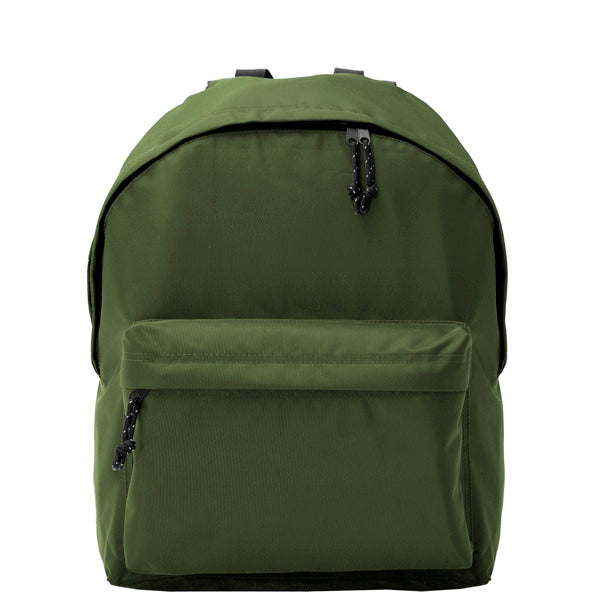 Stamina Marabu 900D polyester backpack in army green, ready for logo printing