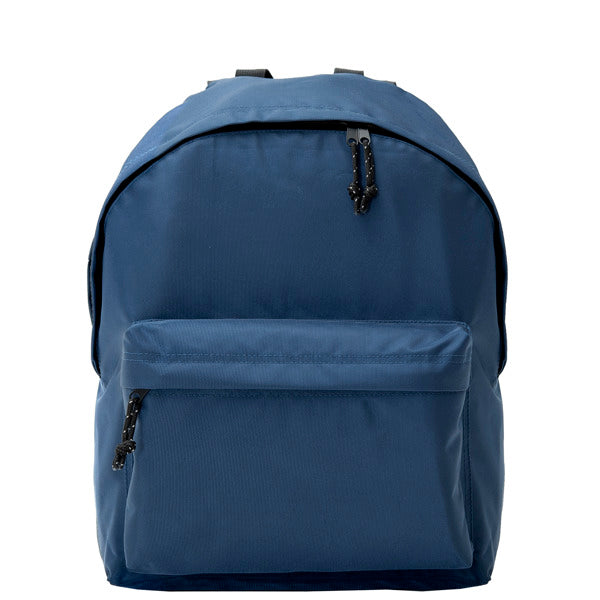 Stamina Marabu 900D polyester backpack in navy blue, ready for logo printing