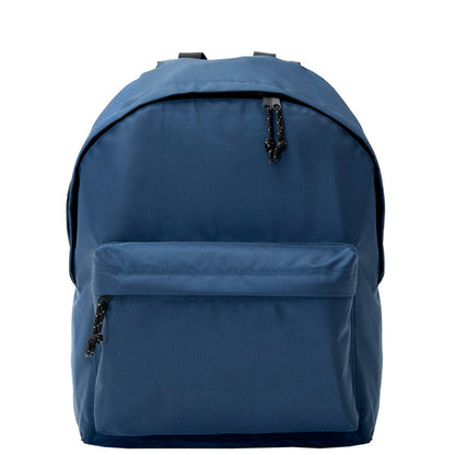 Stamina Marabu 900D polyester backpack in navy blue, ready for logo printing