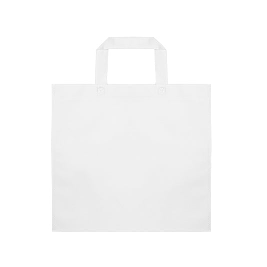 Stamina Boden 80 gsm non-woven tote bag in white, ready for logo printing