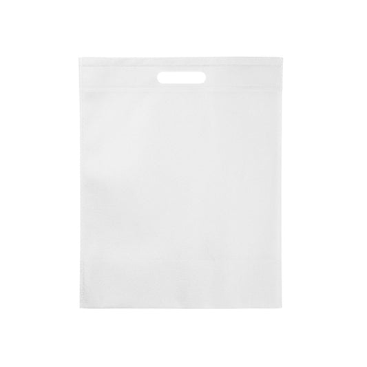 Stamina Donet 80 gsm non-woven tote bag in white, ready for logo printing
