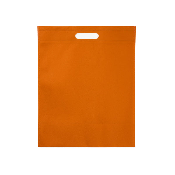 Stamina Donet 80 gsm non-woven tote bag in orange, ready for logo printing
