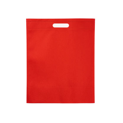 Stamina Donet 80 gsm non-woven tote bag in red, ready for logo printing