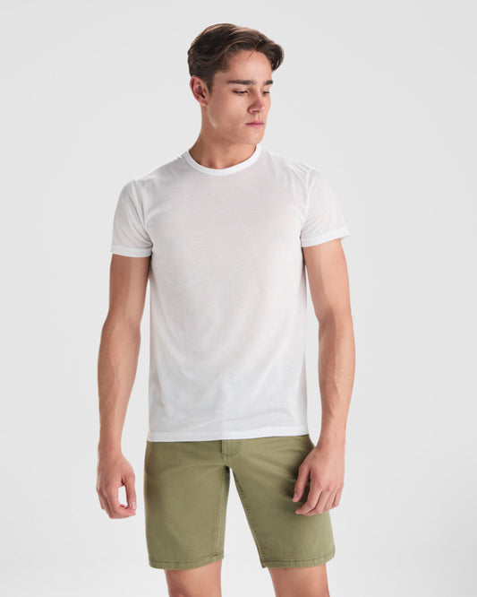 Roly Sublima men's T-shirt in white, alternative view, ready for logo printing or embroidery