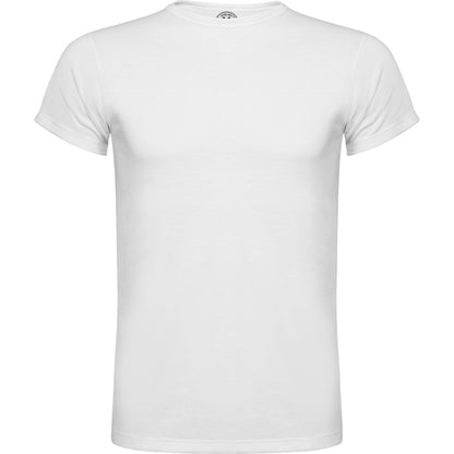 Roly Sublima men's T-shirt in white, ready for logo printing or embroidery