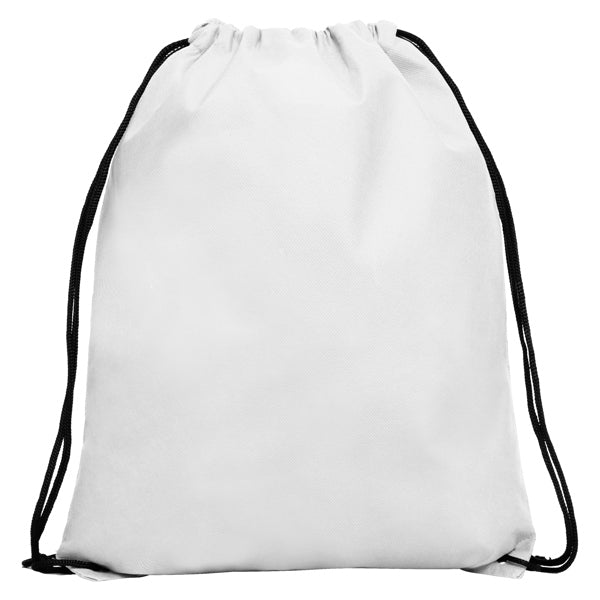 Stamina Calao all-purpose drawstring bag in white, ready for logo printing