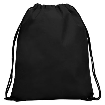 Stamina Calao all-purpose drawstring bag in black, ready for logo printing