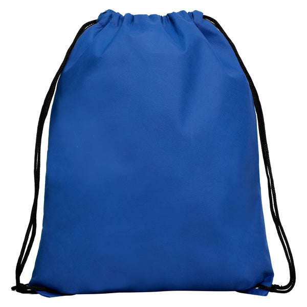Stamina Calao all-purpose drawstring bag in royal blue, ready for logo printing