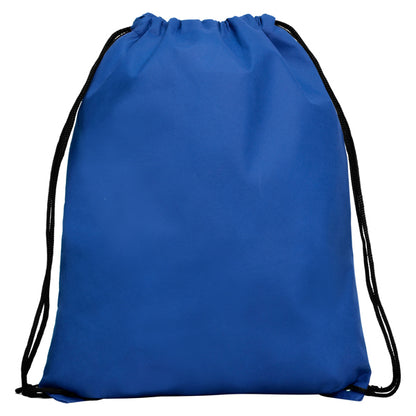 Stamina Calao all-purpose drawstring bag in royal blue, ready for logo printing