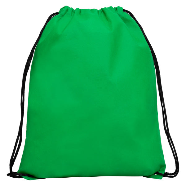 Stamina Calao all-purpose drawstring bag in fern green, ready for logo printing