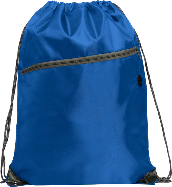 Stamina Ninfa all-purpose drawstring bag in royal blue, ready for logo printing