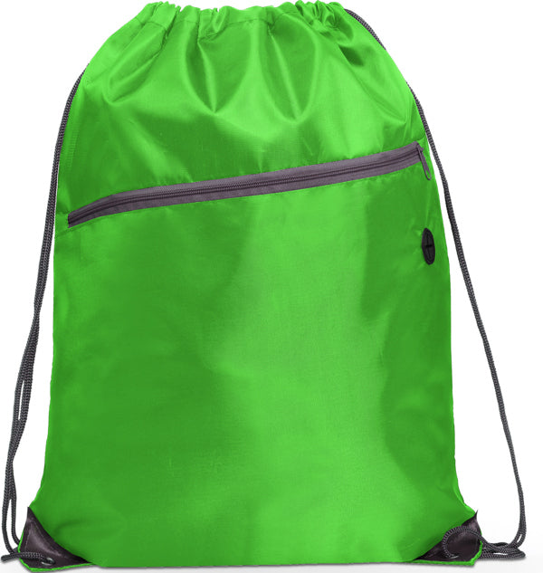 Stamina Ninfa all-purpose drawstring bag in fern green, ready for logo printing