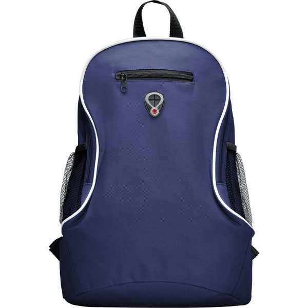 Stamina Condor small backpack in navy blue, ready for logo printing