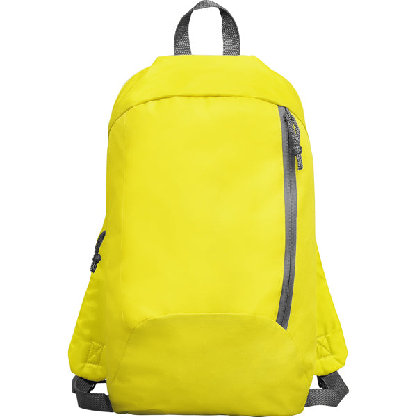 Stamina Sison small backpack in yellow, ready for logo printing