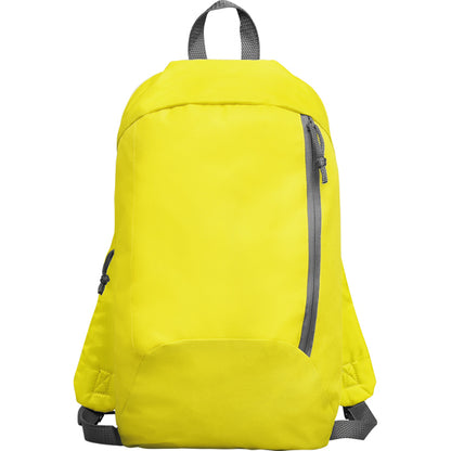 Stamina Sison small backpack in yellow, ready for logo printing