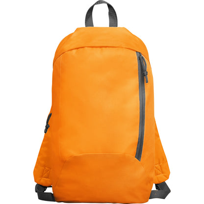 Stamina Sison small backpack in orange, ready for logo printing
