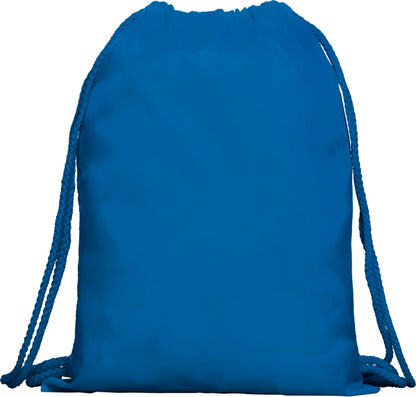 Stamina Kagu all-purpose drawstring bag in royal blue, ready for logo printing