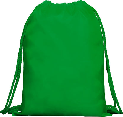 Stamina Kagu all-purpose drawstring bag in fern green, ready for logo printing