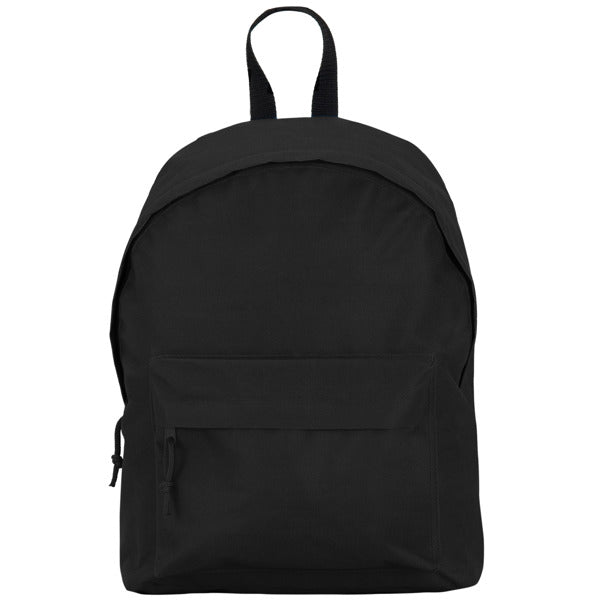 Stamina Tucan basic backpack in black, ready for logo printing