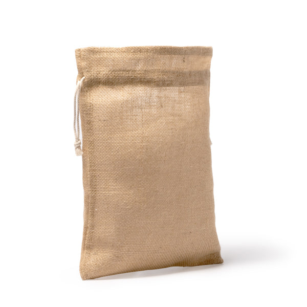 Stamina Flay jute drawstring bag, ready for logo printing