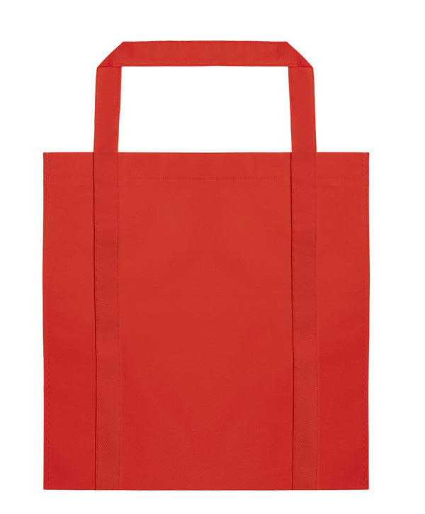 Stamina Barnet non-woven shopping bag in red, ready for logo printing
