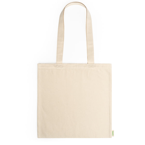 Stamina Greta organic cotton tote bag in beige, ready for logo printing