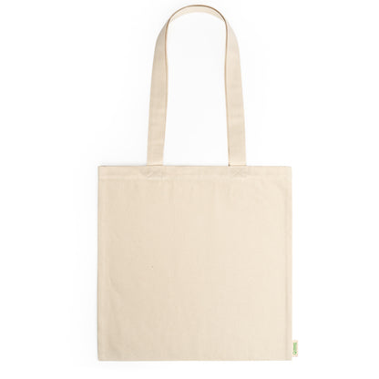 Stamina Greta organic cotton tote bag in beige, ready for logo printing