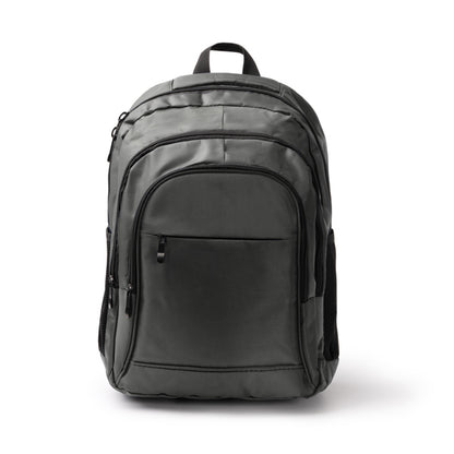 Stamina Mardok 600D nylon backpack in heather grey, ready for logo printing