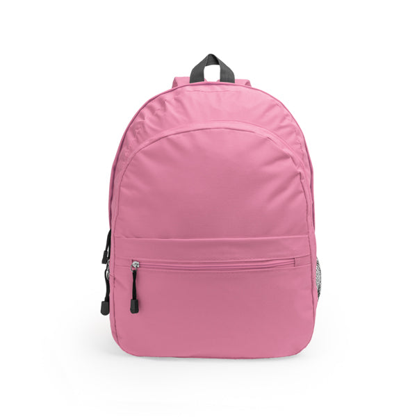 Stamina Wilde 600D polyester backpack in light pink, ready for logo printing