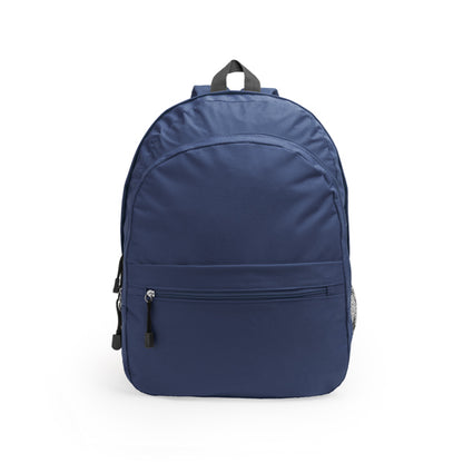 Stamina Wilde 600D polyester backpack in navy blue, ready for logo printing