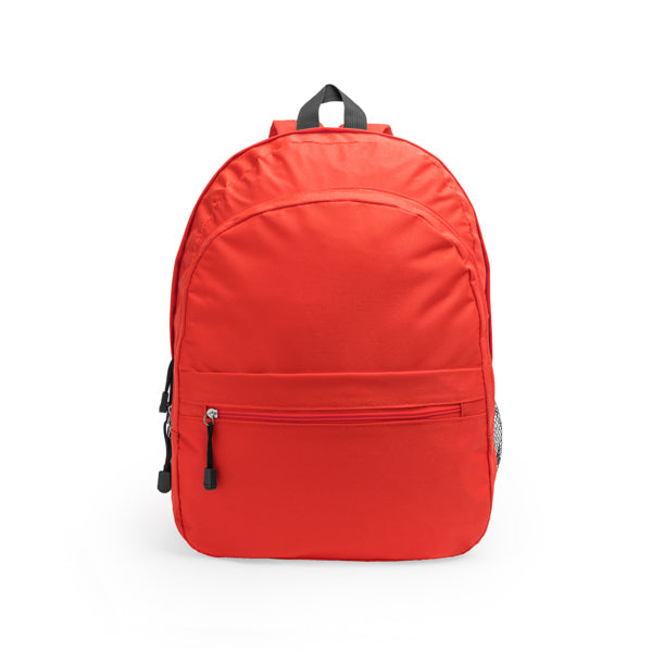 Stamina Wilde 600D polyester backpack in red, ready for logo printing