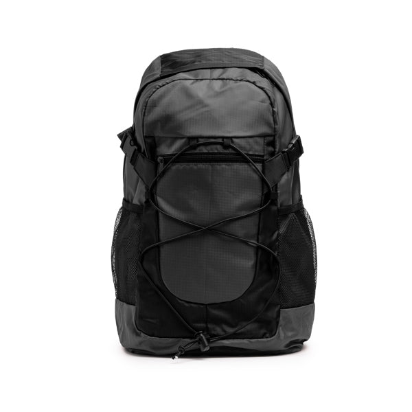 Stamina Otawa 210D nylon backpack in black, ready for logo printing