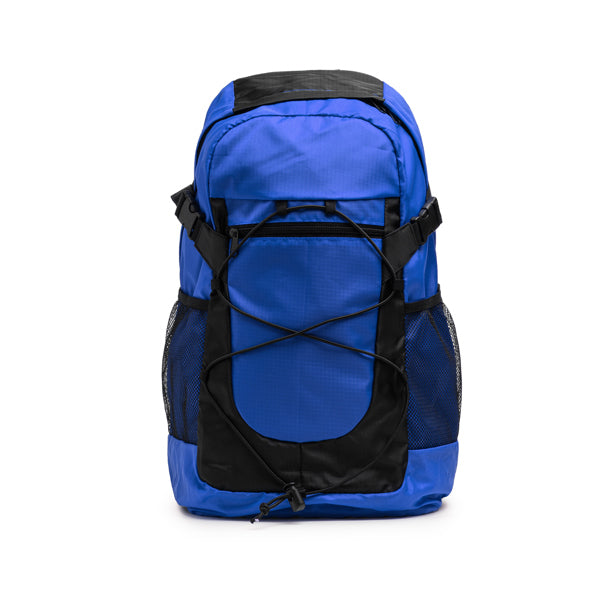 Stamina Otawa 210D nylon backpack in royal blue, ready for logo printing