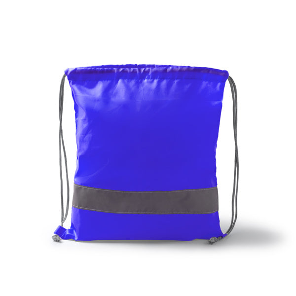 Stamina Labur polyester drawstring bag in royal blue, ready for logo printing