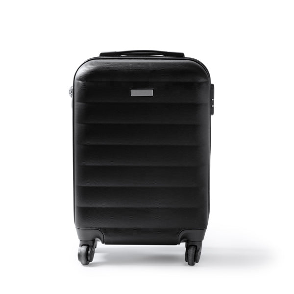Stamina Volano aBS suitcase in black, ready for laser engraving