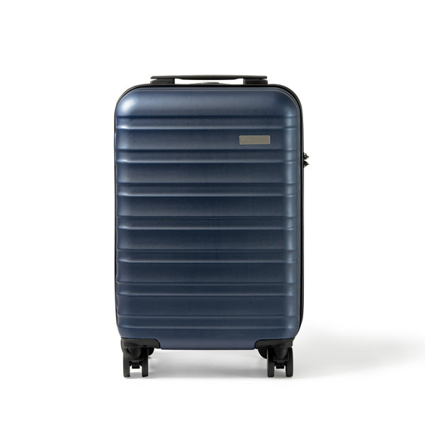 Stamina Bleik aBS suitcase in navy blue, ready for laser engraving
