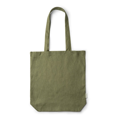 Stamina Mafil hemp fabric tote bag in venture green, ready for logo printing